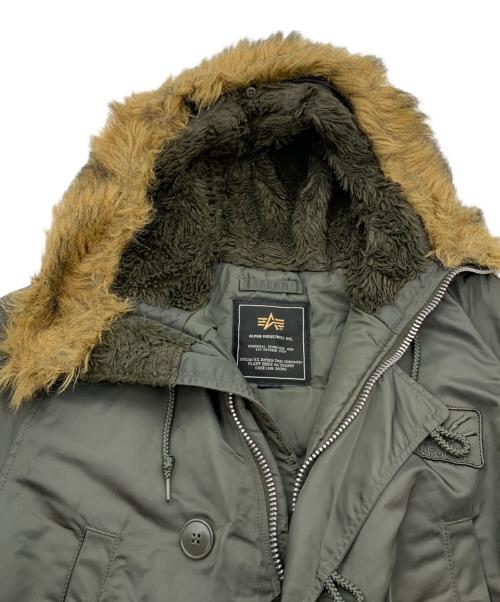 ALPHA INDUSTRIES（アルファインダストリーズ）ALPHA INDUSTRIES (アルファインダストリーズ) フライトジャケット カーキ サイズ:XLの古着・服飾アイテム