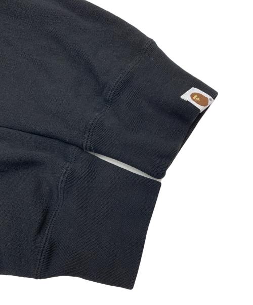 A BATHING APE（アベイシングエイプ）A BATHING APE (アベイシングエイプ) クルーネックスウェット ブラック サイズ:Sの古着・服飾アイテム