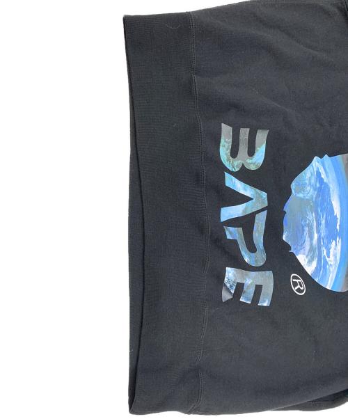 A BATHING APE（アベイシングエイプ）A BATHING APE (アベイシングエイプ) クルーネックスウェット ブラック サイズ:Sの古着・服飾アイテム
