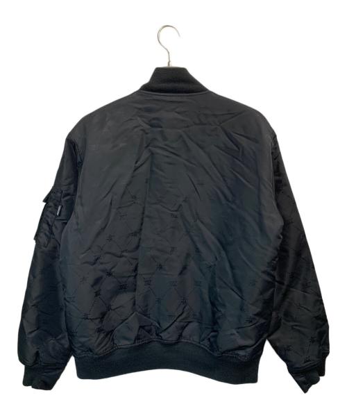 stussy（ステューシー）stussy (ステューシー) MA-1ジャケット ブラック サイズ:Mの古着・服飾アイテム