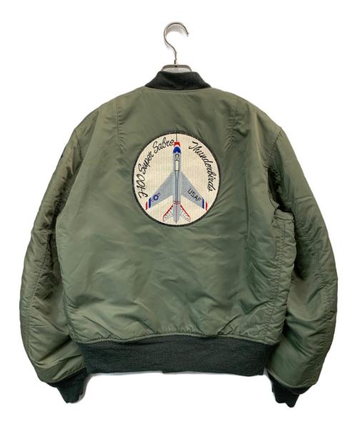 BUZZ RICKSON'S（バズリクソンズ）BUZZ RICKSON'S (バズリクソンズ) フライトジャケット カーキ サイズ:Lの古着・服飾アイテム
