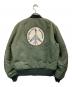 BUZZ RICKSON'S (バズリクソンズ) フライトジャケット カーキ サイズ:L：25000円