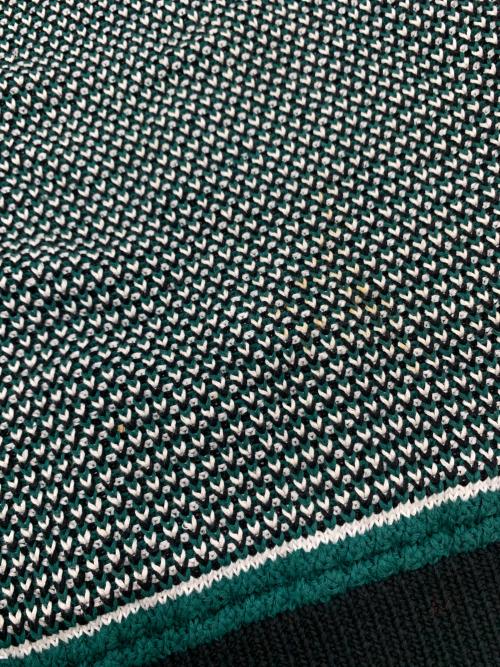 TOMORROW LAND tricot（トゥモローランド トリコ）TOMORROW LAND tricot (トゥモローランド トリコ) ポロシャツ グリーン×ブラック サイズ:Mの古着・服飾アイテム