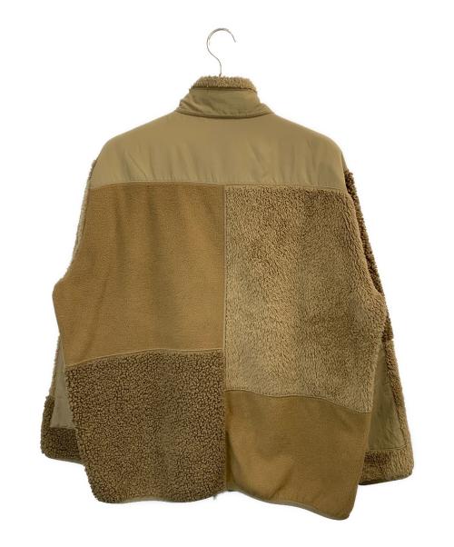UNIQLO（ユニクロ）UNIQLO (ユニクロ) Engineered Garments (エンジニアド ガーメンツ) ボアジャケット ブラウン サイズ:XLの古着・服飾アイテム