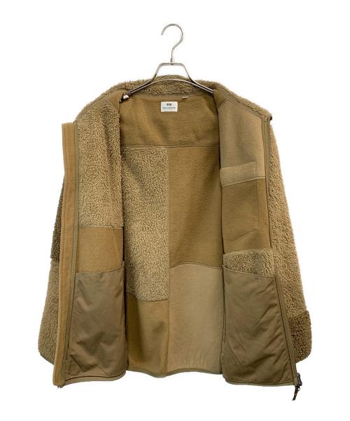 UNIQLO（ユニクロ）UNIQLO (ユニクロ) Engineered Garments (エンジニアド ガーメンツ) ボアジャケット ブラウン サイズ:XLの古着・服飾アイテム