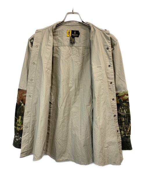 Browning（ブローニング）Browning (ブローニング) シャツジャケット ベージュ サイズ:Sの古着・服飾アイテム