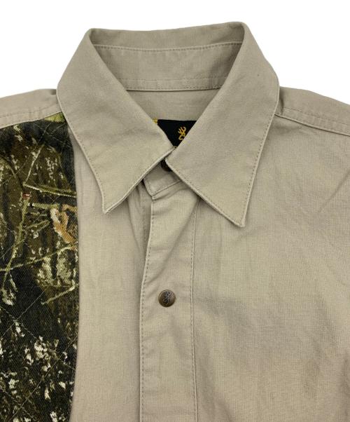 Browning（ブローニング）Browning (ブローニング) シャツジャケット ベージュ サイズ:Sの古着・服飾アイテム