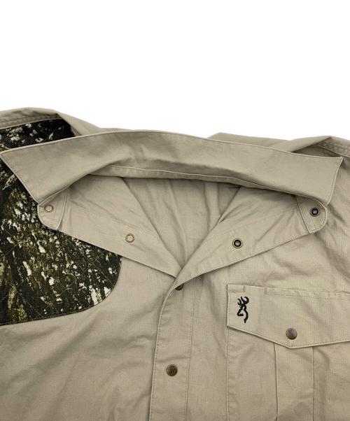 Browning（ブローニング）Browning (ブローニング) シャツジャケット ベージュ サイズ:Sの古着・服飾アイテム