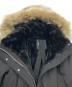 中古・古着 ZARA (ザラ) ウォーターウインドプロテクトアノラックモッズコーフードファー付き ブラック サイズ:S：8000円