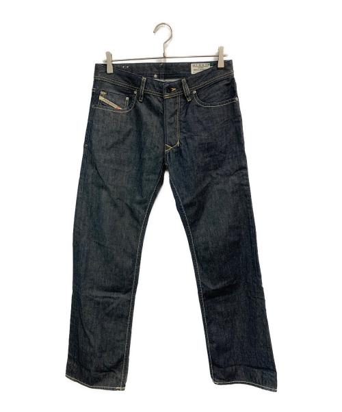 DIESEL（ディーゼル）DIESEL (ディーゼル) adidas (アディダス) デニムパンツ ネイビー サイズ:W31/L30の古着・服飾アイテム