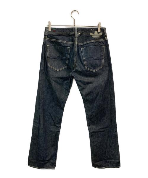 DIESEL（ディーゼル）DIESEL (ディーゼル) adidas (アディダス) デニムパンツ ネイビー サイズ:W31/L30の古着・服飾アイテム