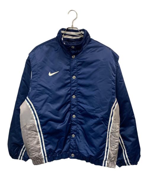NIKE（ナイキ）NIKE (ナイキ) ブルゾン ネイビー サイズ:XLの古着・服飾アイテム