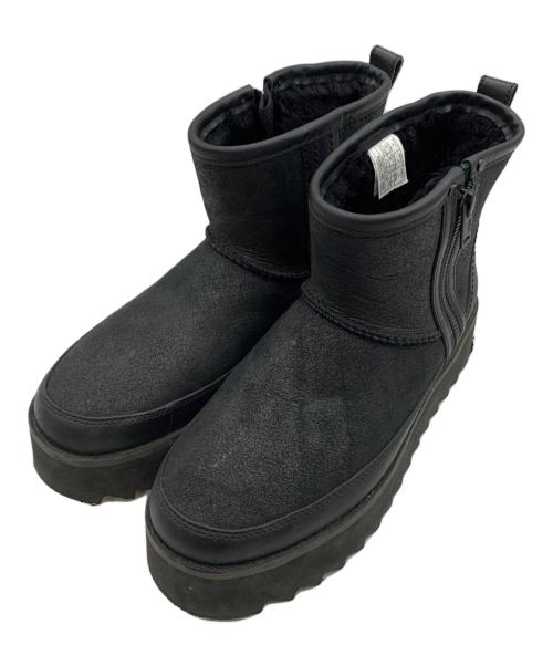 UGG（アグ）UGG (アグ) ショートブーツ ブラック サイズ:25.0㎝の古着・服飾アイテム
