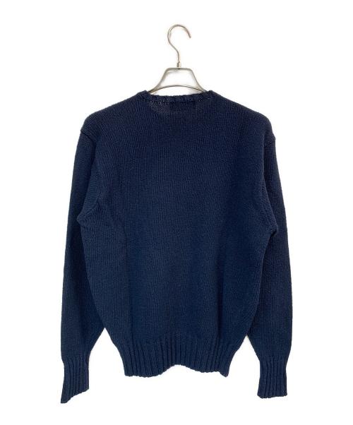 POLO RALPH LAUREN（ポロ・ラルフローレン）POLO RALPH LAUREN (ポロ・ラルフローレン) 厚手ニット ネイビー サイズ:Mの古着・服飾アイテム