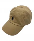 POLO RALPH LAURENポロ・ラルフローレン）の古着「キャップ」｜ベージュ