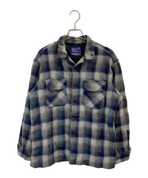 PENDLETON（ペンドルトン）PENDLETON (ペンドルトン) 長袖シャツ グレー サイズ:Lの古着・服飾アイテム