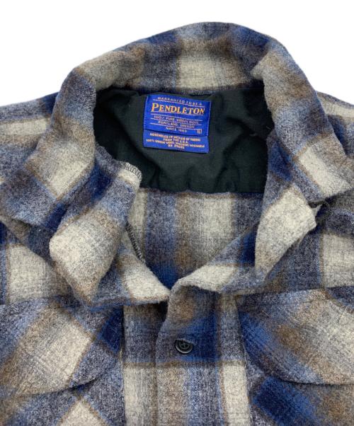 PENDLETON（ペンドルトン）PENDLETON (ペンドルトン) 長袖シャツ グレー サイズ:Lの古着・服飾アイテム