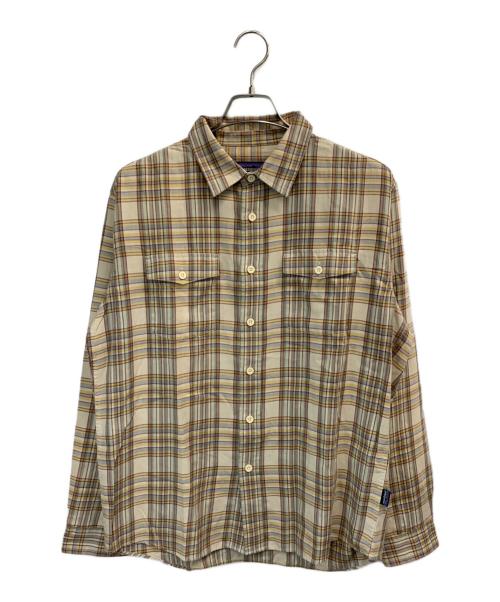 Patagonia（パタゴニア）Patagonia (パタゴニア) 長袖シャツ ブラウン サイズ:Mの古着・服飾アイテム