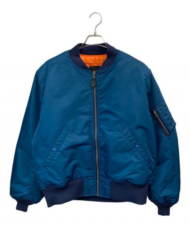 中古・古着通販】BEAMS (ビームス) MA-1ジャケット ブルー サイズ:M