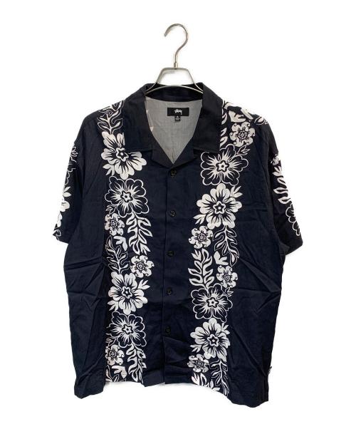 stussy（ステューシー）stussy (ステューシー) アロハシャツ ネイビー サイズ:Mの古着・服飾アイテム