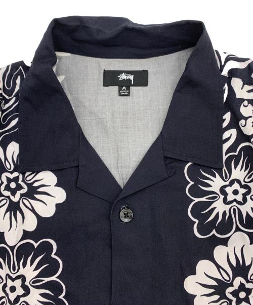 stussy（ステューシー）stussy (ステューシー) アロハシャツ ネイビー サイズ:Mの古着・服飾アイテム