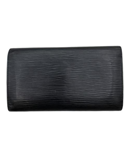 LOUIS VUITTON（ルイ ヴィトン）LOUIS VUITTON (ルイ ヴィトン) ポルト トレゾール・インターナショナル ブラックの古着・服飾アイテム