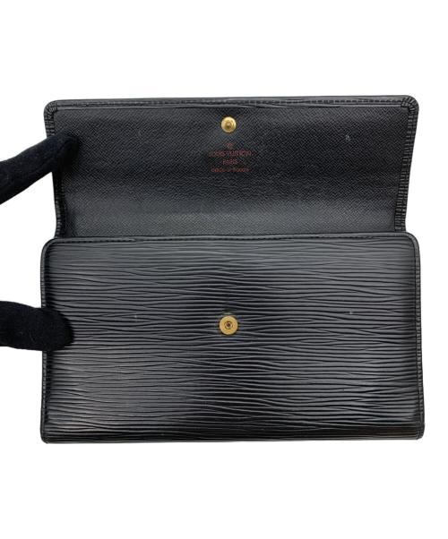 LOUIS VUITTON（ルイ ヴィトン）LOUIS VUITTON (ルイ ヴィトン) ポルト トレゾール・インターナショナル ブラックの古着・服飾アイテム