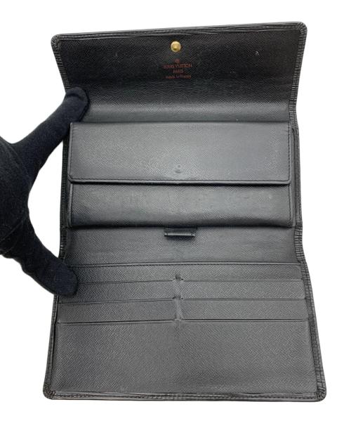 LOUIS VUITTON（ルイ ヴィトン）LOUIS VUITTON (ルイ ヴィトン) ポルト トレゾール・インターナショナル ブラックの古着・服飾アイテム