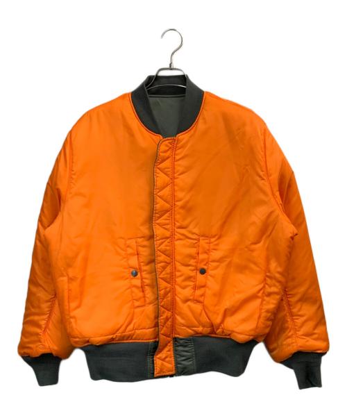 ALPHA INDUSTRIES（アルファインダストリーズ）ALPHA INDUSTRIES (アルファインダストリーズ) フライトジャケット カーキ サイズ:Lの古着・服飾アイテム