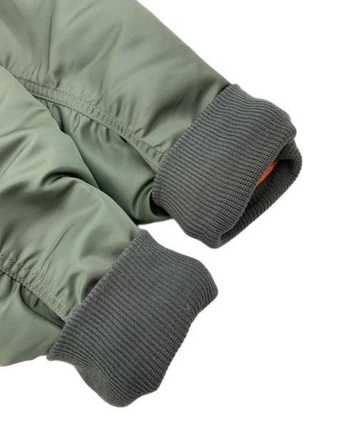ALPHA INDUSTRIES（アルファインダストリーズ）ALPHA INDUSTRIES (アルファインダストリーズ) フライトジャケット カーキ サイズ:Lの古着・服飾アイテム