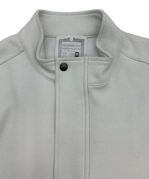BEARDSLEY（ビアズリー）BEARDSLEY (ビアズリー) ジップアップジャケット ベージュ サイズ:Fの古着・服飾アイテム