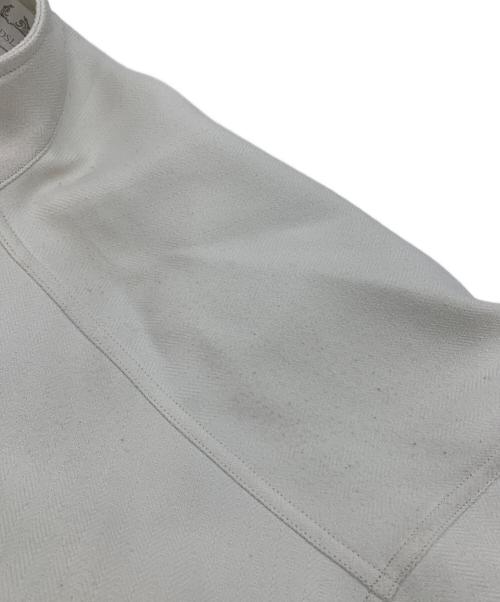 BEARDSLEY（ビアズリー）BEARDSLEY (ビアズリー) ジップアップジャケット ベージュ サイズ:Fの古着・服飾アイテム