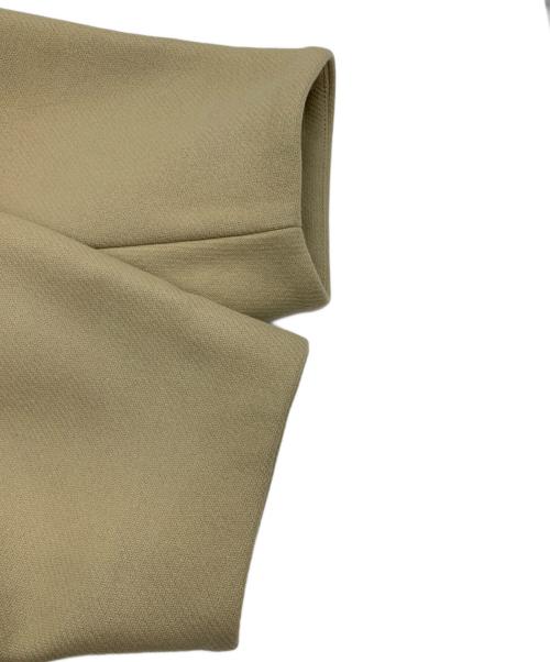 Snidel（スナイデル）Snidel (スナイデル) Sustainaウールコクーンダブルコート ベージュの古着・服飾アイテム