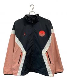 JORDAN（ジョーダン）の古着「ANTHEM JACKET PARIS SAINT-GERMAIN」｜ブラック×ピンク