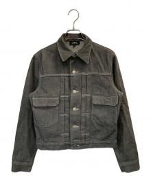 A.P.C.（アーペーセー）の古着「デニムジャケット」｜グレー