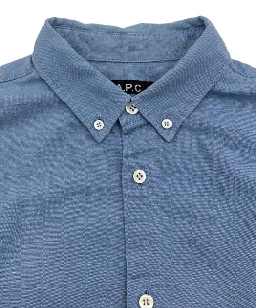 A.P.C.（アーペーセー）A.P.C. (アーペーセー) 長袖シャツ ブルー サイズ:XSの古着・服飾アイテム