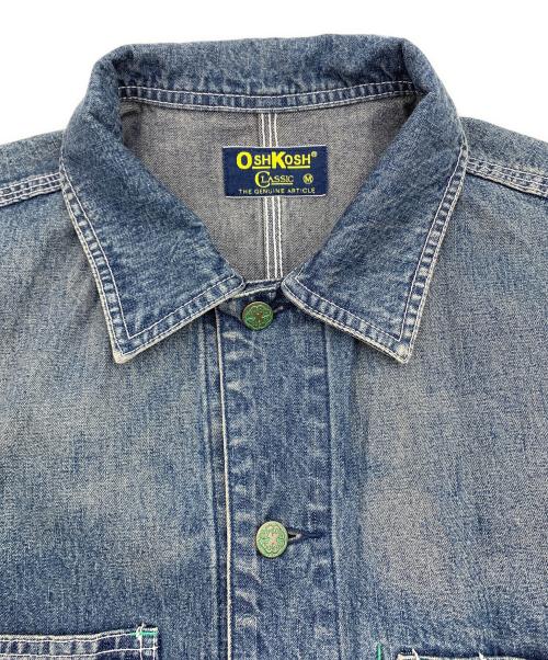 OSH KOSH（オシュコシュ）OSH KOSH (オシュコシュ) カバーオール インディゴ サイズ:Mの古着・服飾アイテム