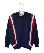 NORMANノルマン）の古着「厚手ニット」｜ネイビー