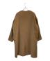 PLST (プラステ) ノーカラーコート ブラウン サイズ:M：7000円