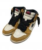 NIKEナイキ）の古着「Air Jordan 1 RETRO High "Rookie of The Year"」｜ホワイト×ブラウン