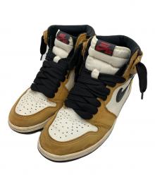 NIKE（ナイキ）の古着「Air Jordan 1 RETRO High "Rookie of The Year"」｜ホワイト×ブラウン