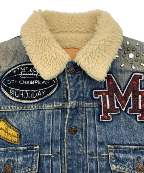 TMT（ティーエムティー）TMT (ティーエムティー) デニムベスト インディゴ サイズ:Mの古着・服飾アイテム