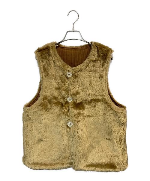 Engineered Garments（エンジニアド ガーメンツ）Engineered Garments (エンジニアド ガーメンツ) リバーシブルコーデュロイベスト ブラウン サイズ:Sの古着・服飾アイテム