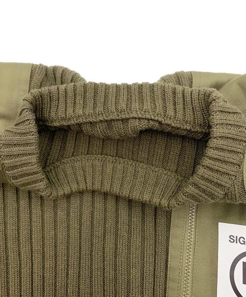 NEIGHBORHOOD（ネイバーフッド）NEIGHBORHOOD (ネイバーフッド) COMMANDER/CE-KNIT カーキ サイズ:Sの古着・服飾アイテム
