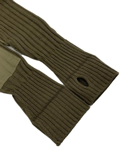 NEIGHBORHOOD（ネイバーフッド）NEIGHBORHOOD (ネイバーフッド) COMMANDER/CE-KNIT カーキ サイズ:Sの古着・服飾アイテム