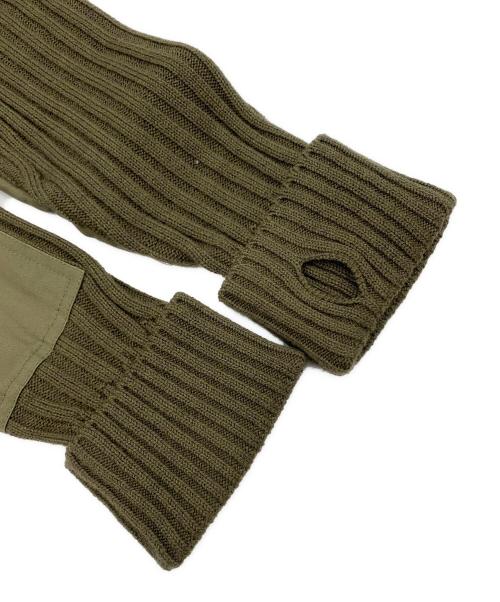 NEIGHBORHOOD（ネイバーフッド）NEIGHBORHOOD (ネイバーフッド) COMMANDER/CE-KNIT カーキ サイズ:Sの古着・服飾アイテム