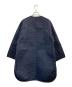 Demi-Luxe BEAMS (デミルクス ビームス) ノーカラーコート ネイビー サイズ:36：6000円