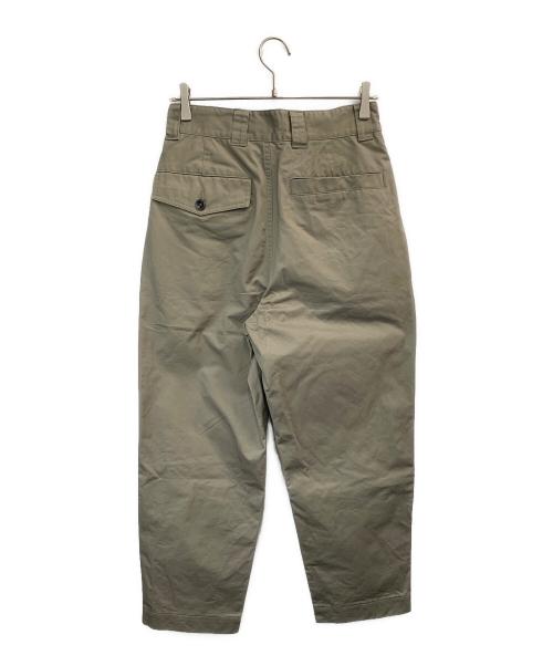MHL（マーガレットハウエル）MHL (マーガレットハウエル) タックパンツ グリーン サイズ:2の古着・服飾アイテム