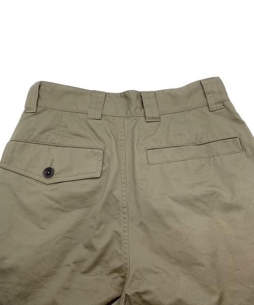 MHL（マーガレットハウエル）MHL (マーガレットハウエル) タックパンツ グリーン サイズ:2の古着・服飾アイテム