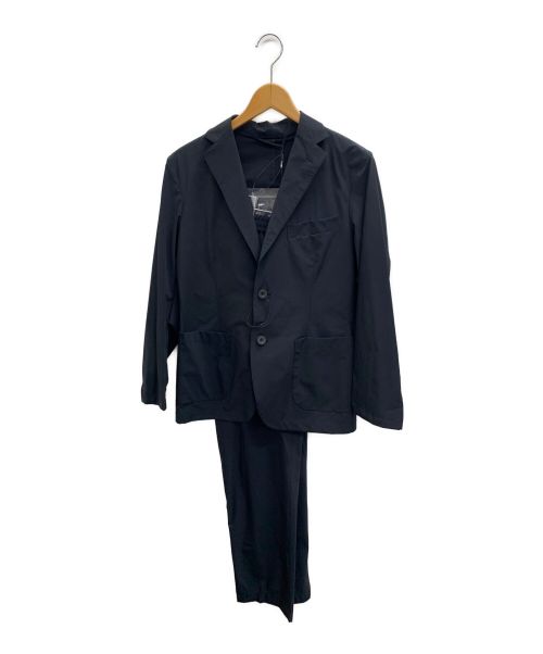 Paul Stuart（ポールスチュアート）Paul Stuart (ポールスチュアート) 2WAYストレッチタフタセットアップ ブラック サイズ:44の古着・服飾アイテム